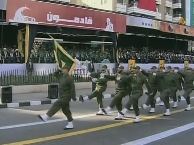 Iran proxy Hizbullah on street parade