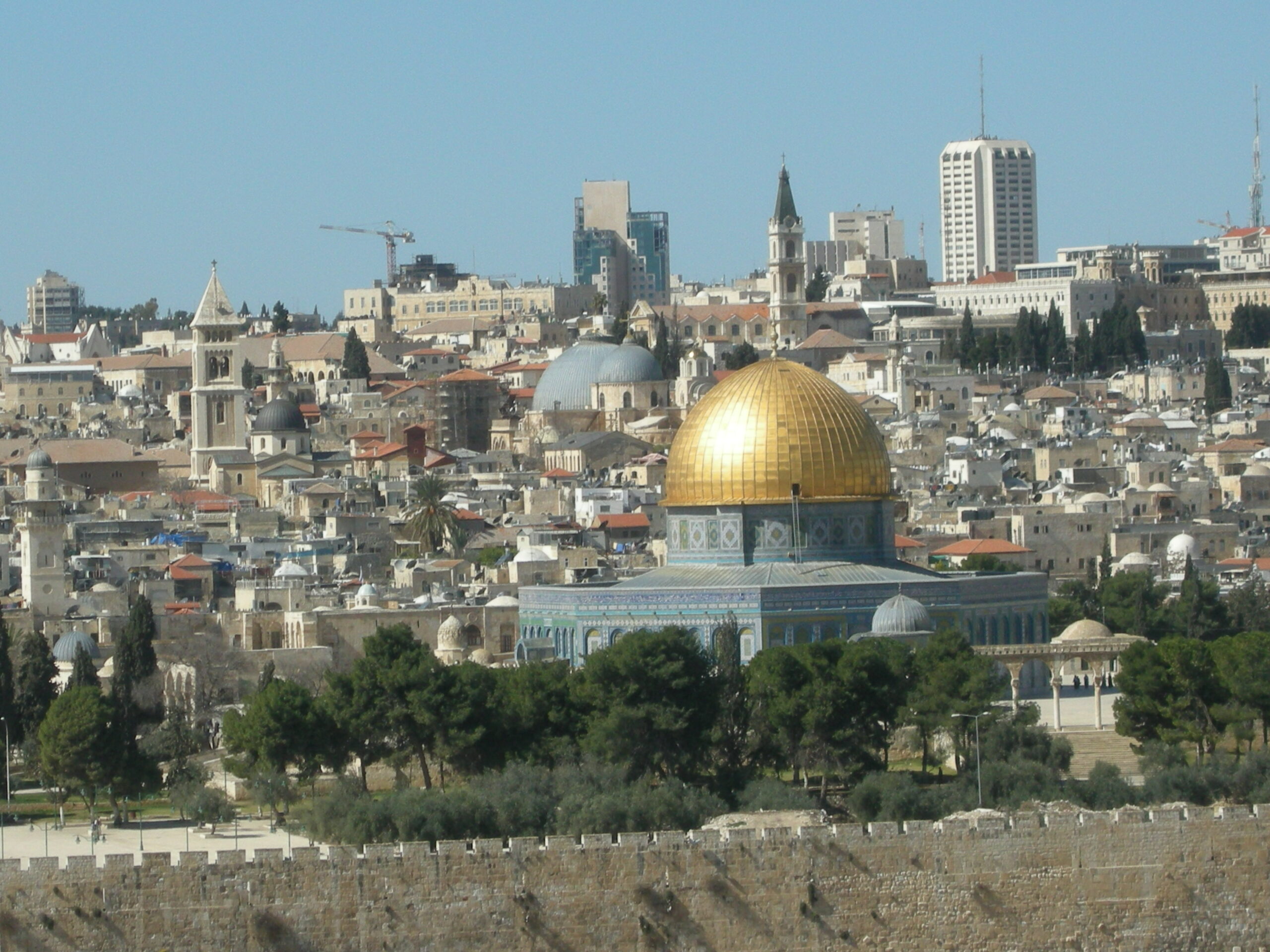 Jerusalem showing Dome of the Rock