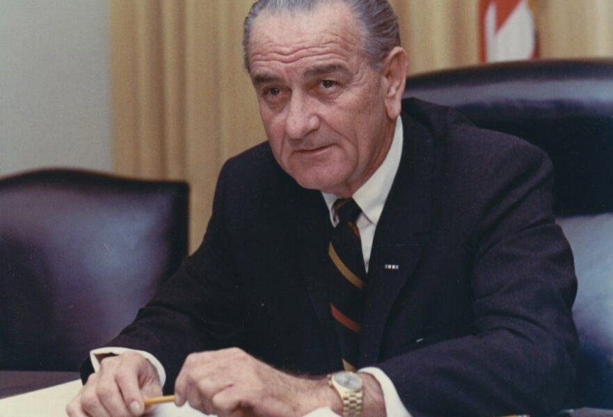 Lyndon Baines Johnson, thirty-sixth President of the United States