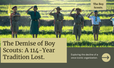 The Boy Scouts are no more