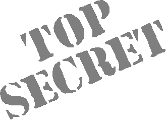 Top Secret stencil image