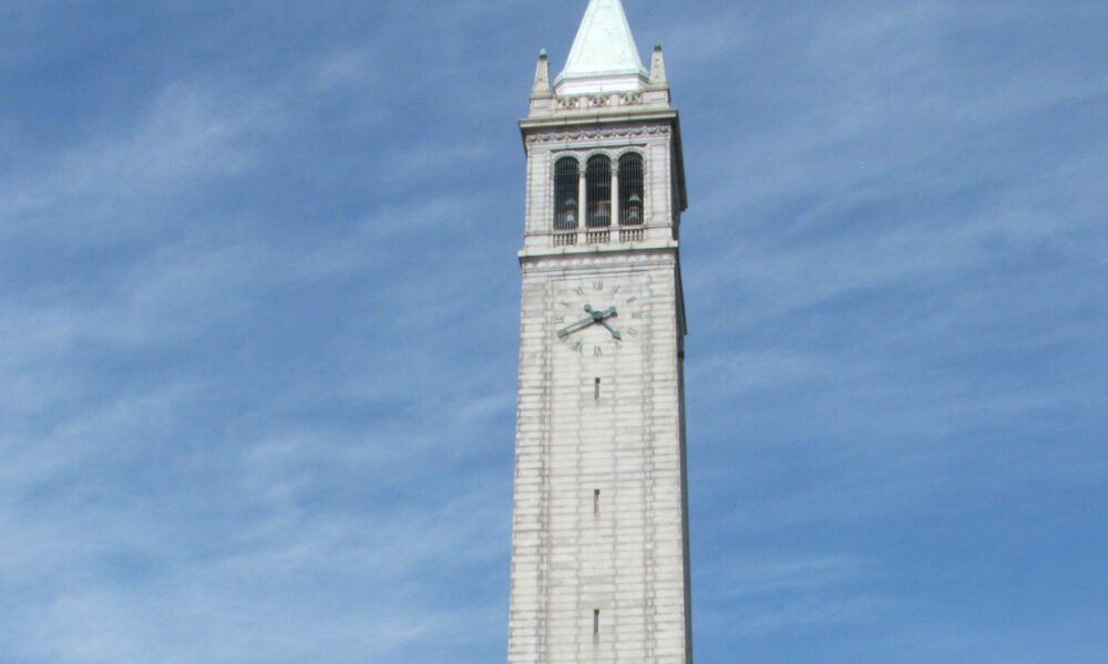 University of California Berkeley clock tower