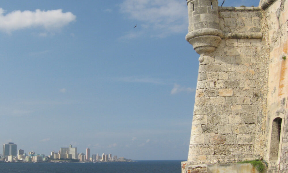 El Moro Fortress in harbor at Havana Cuba