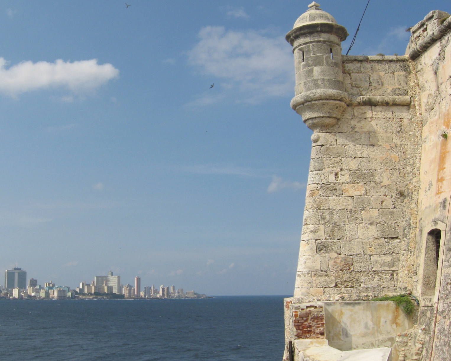 El Moro Fortress in harbor at Havana Cuba