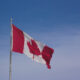 Flag of Canada outdoors