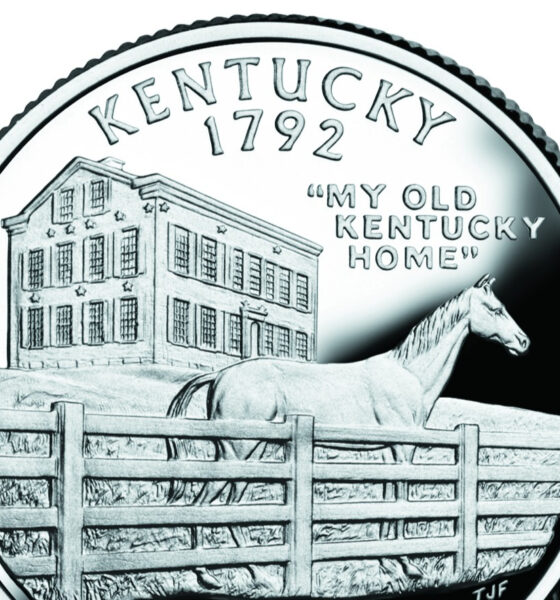 Kentucky quarter reverse
