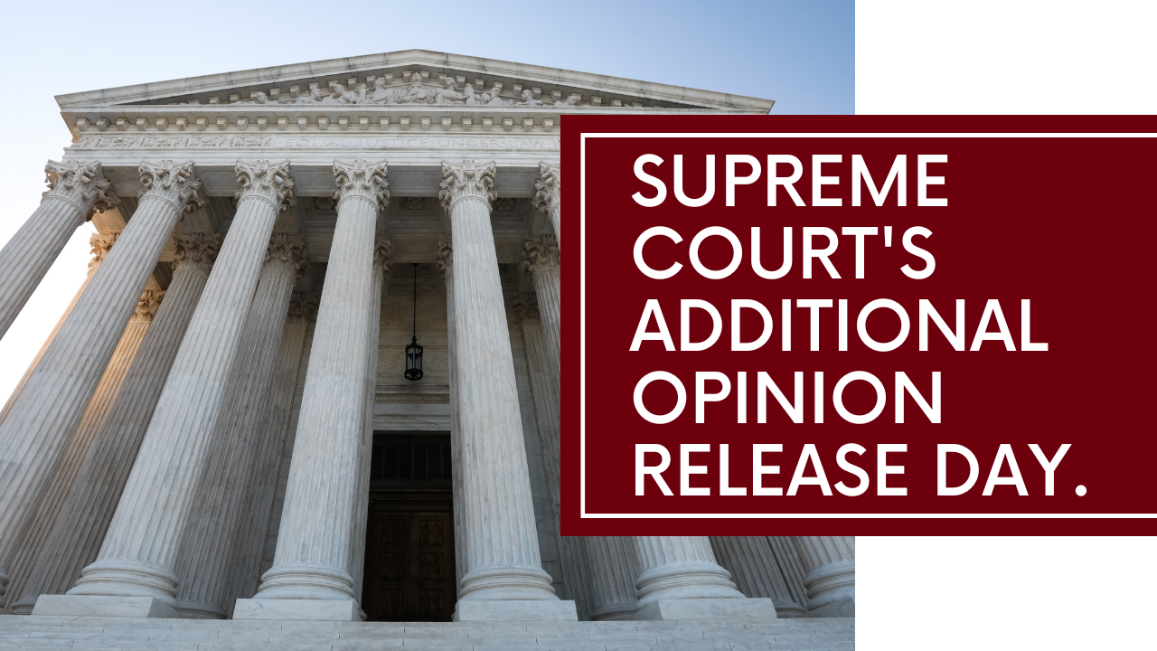 Supreme Court adds to schedule