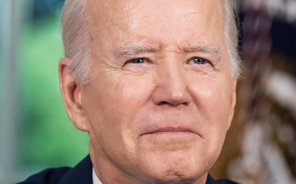 Biden full frontal face close-up