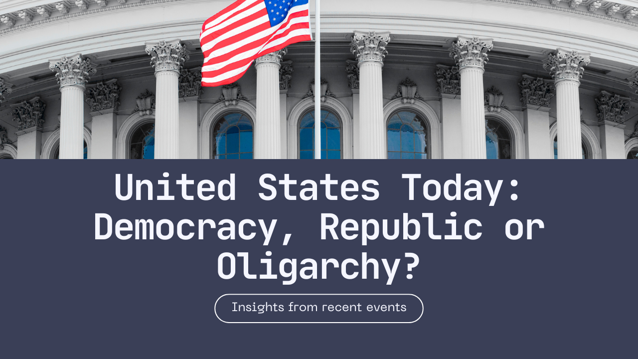 Democracy, republic or oligarchy