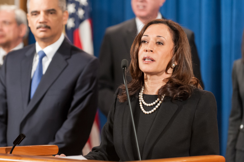 Kamala Harris and Eric Holder