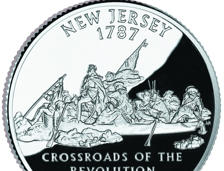 New Jersey quarter reverse