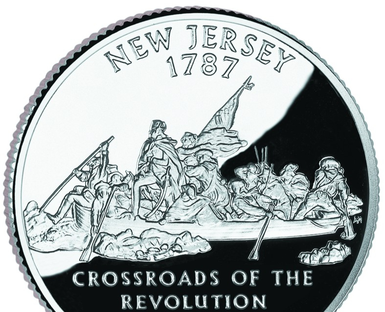 New Jersey quarter reverse