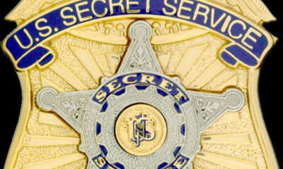 Shield and logo of the United States Secret Service