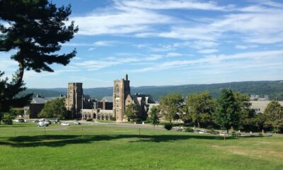 Cornell University looking toward the dormitories