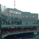 Fenway Park stadium, looking at sky boxes and sport anchor booths