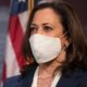 Kamala Harris as Senator left front angle with mask