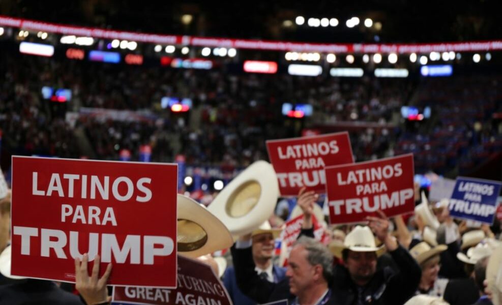 Latinos for Trump rally