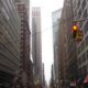 New York City driver's front view of street