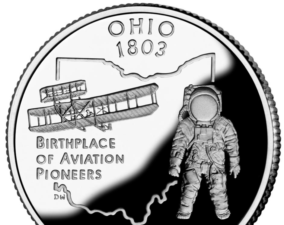 Ohio quarter reverse