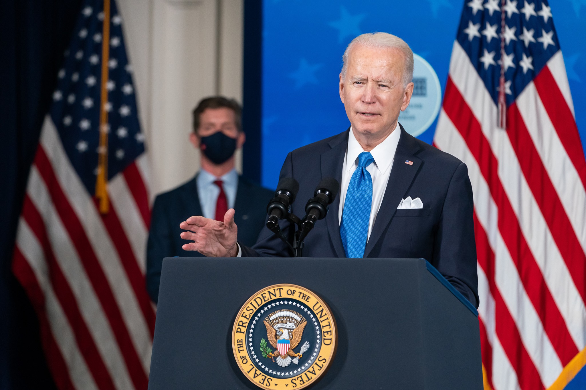 President Biden with Doctor Kevin O'Connor, his personal physician