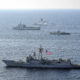 US Navy, Indonesia Navy and US Coast Guard ships taking part in Cooperation Afloat Readiness And Training (CARAT) exercises in 2012