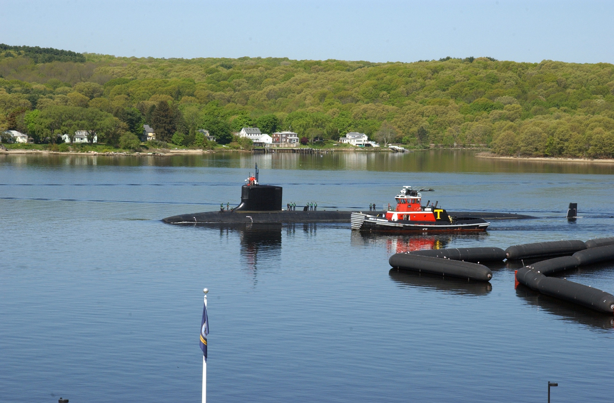 Virginia class attack submarine USS Hawaii (SSN 776)