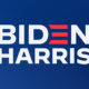 Biden Harris campaign sign from 2024