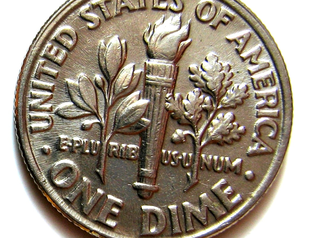 Dime reverse