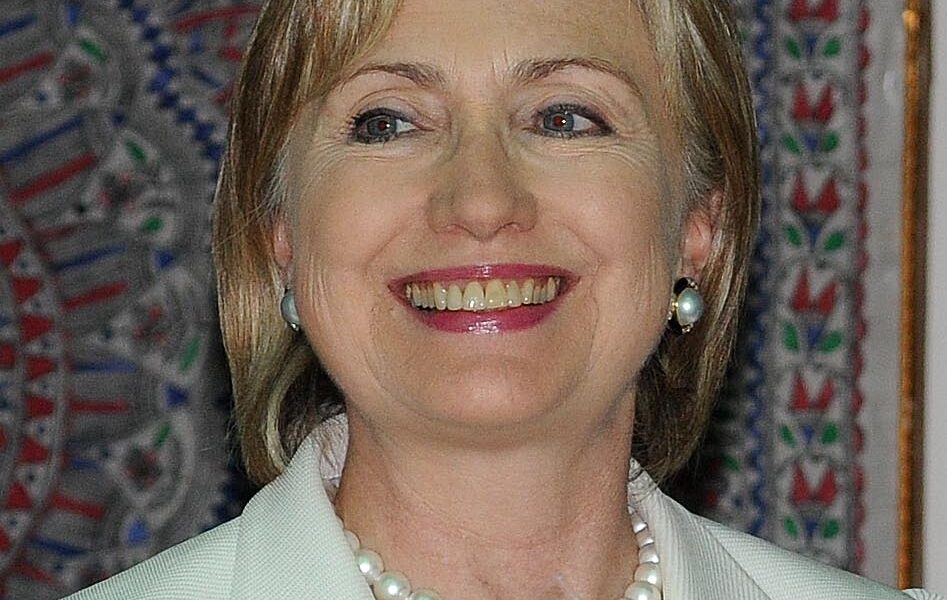 Hillary Clinton as Secretary of State in New Delhi, 2009