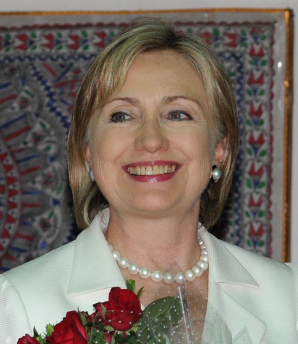 Hillary Clinton as Secretary of State in New Delhi, 2009