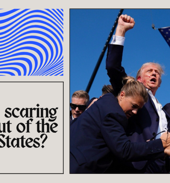 Is Trump scaring people out of the USA?