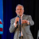 Robert F. Kennedy Jr. addresses a rally in Long Island