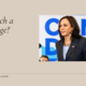 Speech is a privilege to Kamala Harris