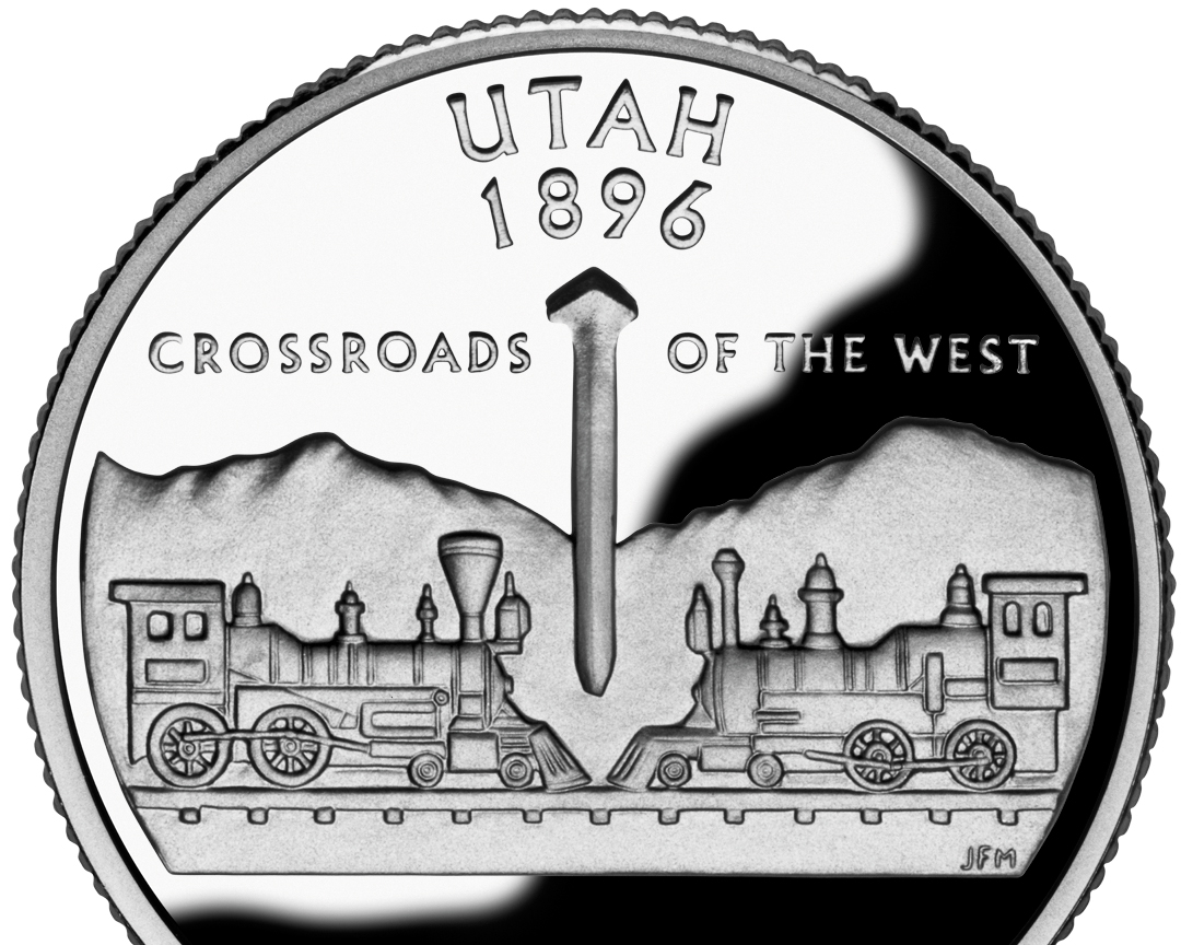 Utah quarter reverse