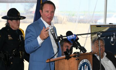 Governor Landry attends Houma Navigation Canal Lock groundbreaking