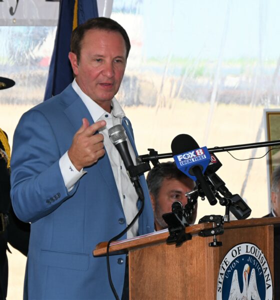 Governor Landry attends Houma Navigation Canal Lock groundbreaking