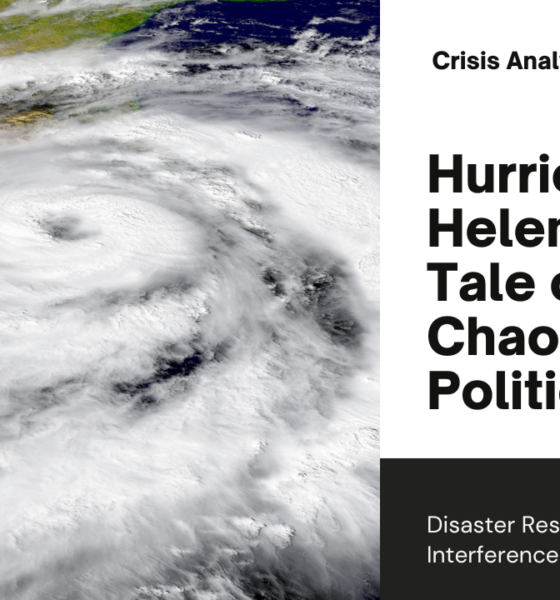 Hurricane Helene – and election interference?