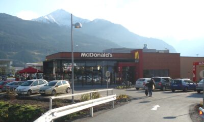 Businesses that dominate their markets - a McDonalds fast-food joint