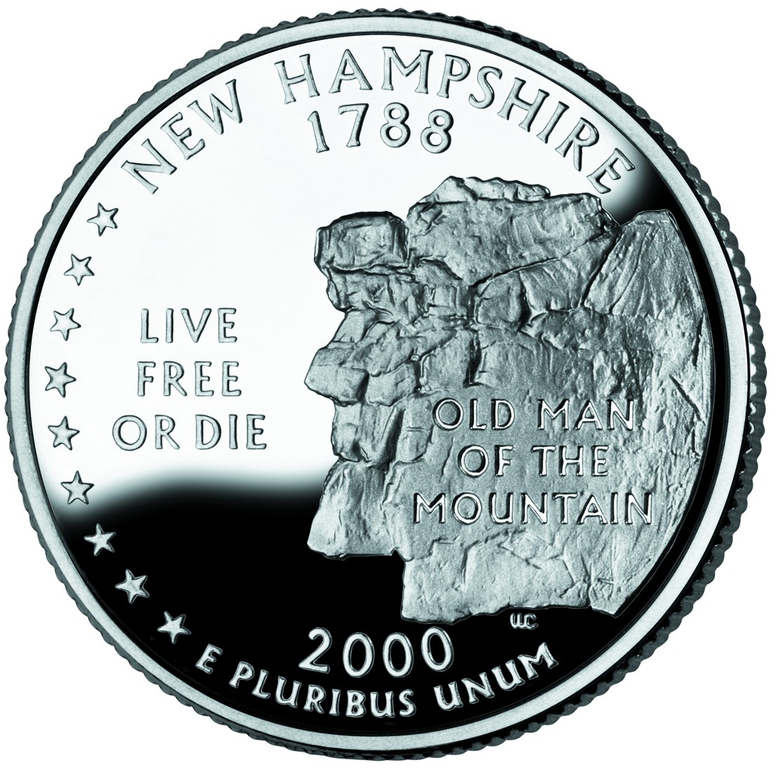 New Hampshire quarter reverse