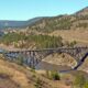 Sheep Creek Bridge BC Highway 20 crossing Fraser River in British Columbia, Canada