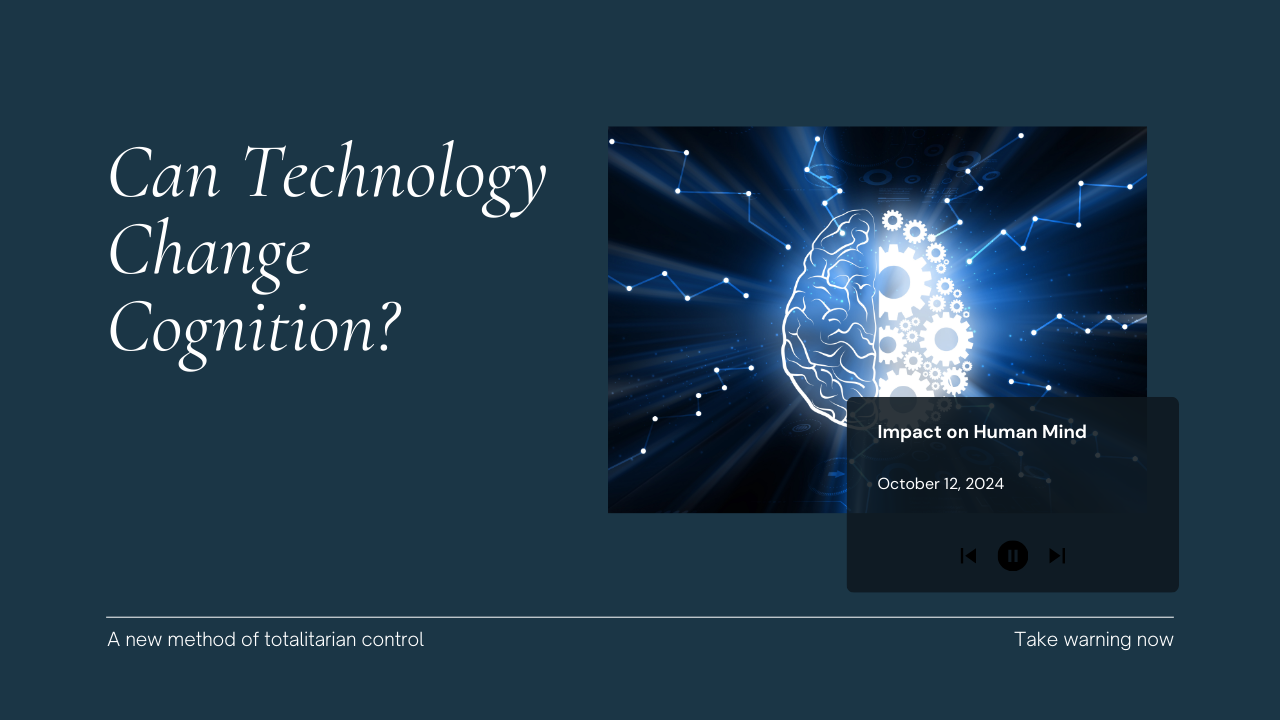 The Art of Using Technologies to Alter Human Cognition