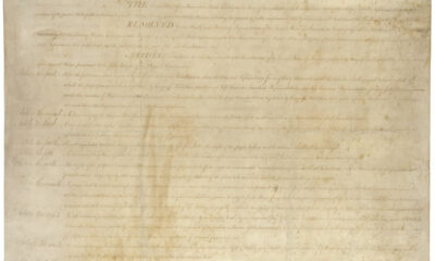 The Bill of Rights original handwritten text