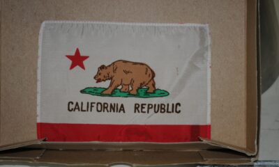 California Flag of Apollo 17