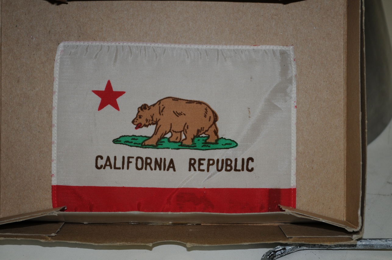 California Flag of Apollo 17