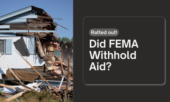 FEMA aid withholding – policy?