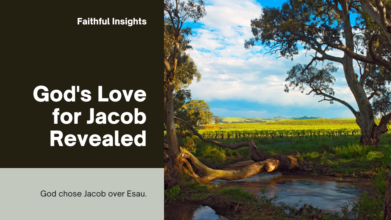 God Hated Esau But Loved Jacob – How So?