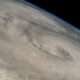 Hurricane Helene, looking down from the International Space Station