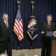 President George W. Bush honors Bill Buckley at the 50th anniversary of National Review magazine.