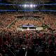 Trump holds a rally in Orlando Square, to a packed house, filling two wraparound mezzanines. Photo by Dan Scavino.