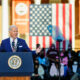 President Joe Biden speaks about the filibuster on 12 January 2022.